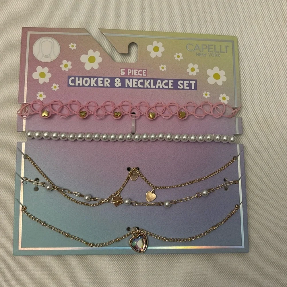 Capelli Choker & Necklace Set